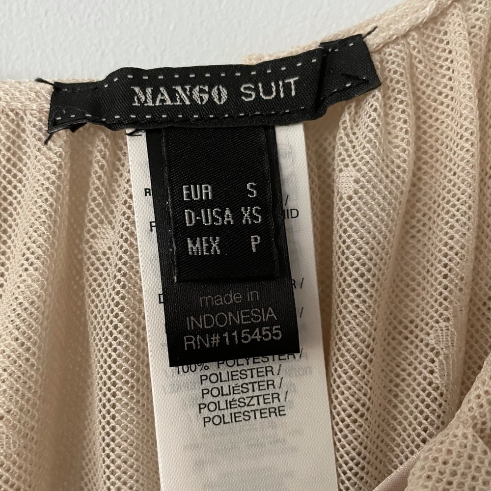 EUC XS Mango all lace mini dress - Picture 5 of 5
